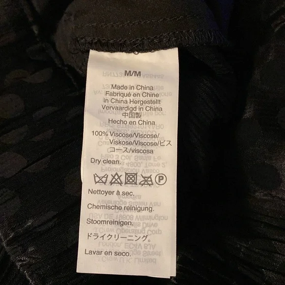 Madewell Huston Drapey Jacquard Pull-on Crop Pants.  Size Medium - Picture 10 of 12